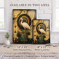 White Ibis Tempered Glass Art Board | Coastal Field Studies