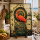 Scarlet Ibis Tempered Glass Art Board | Coastal Field Studies