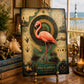 Pink Flamingo Tempered Glass Art Board | Coastal Field Studies