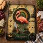 Pink Flamingo Tempered Glass Art Board | Coastal Field Studies