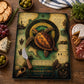 Loggerhead Turtle Tempered Glass Art Board | Coastal Field Studies