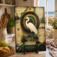 Great Egret Tempered Glass Art Board | Coastal Field Studies