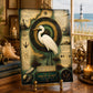Great Egret Tempered Glass Art Board | Coastal Field Studies