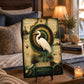 Great Egret Tempered Glass Art Board | Coastal Field Studies