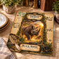 Black Rhino Tempered Glass Art Board, Conservation Archives African Wildlife Decor