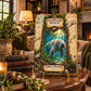 Florida Manatee Tempered Glass Art Board, Conservation Archives Marine Wildlife Decor