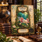 Axolotl Tempered Glass Art Board, Freshwater Wildlife Decor, Natural History Serving Board