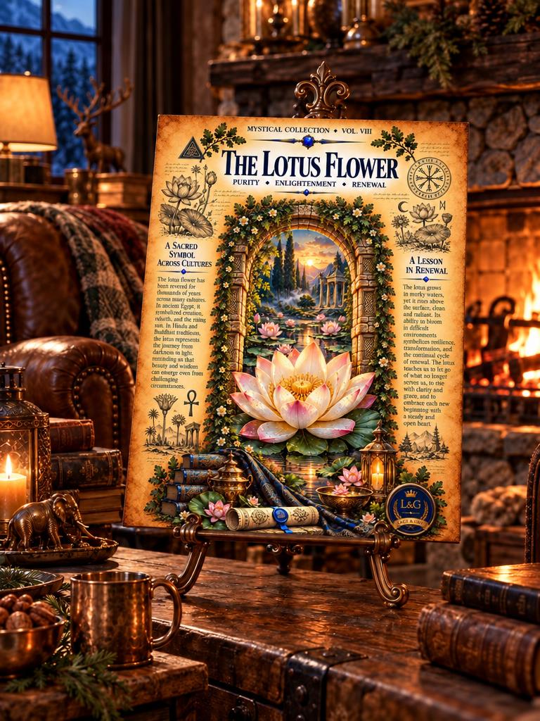 Lotus Flower Tempered Glass Charcuterie Board, Mystical Kitchen Art, Decorative Cutting Board