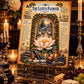 Lotus Flower Tempered Glass Charcuterie Board, Mystical Kitchen Art, Decorative Cutting Board