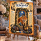 Sacred Fox Tempered Glass Charcuterie Board, Mystical Kitchen Art, Decorative Cutting Board