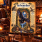 Sacred Raven Tempered Glass Charcuterie Board, Mystical Kitchen Art, Decorative Cutting Board