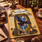 Sacred Raven Tempered Glass Charcuterie Board, Mystical Kitchen Art, Decorative Cutting Board