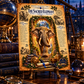 Sacred Elephant Tempered Glass Charcuterie Board, Mystical Kitchen Art, Decorative Cutting Board