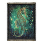 Beaded Look Seahorse – Woven Throw Blanket