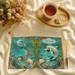 Embossed Look Dolphin Journal – Ocean Fantasy Writing Notebook Gift