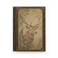 Woodland Stag Journal – Personalized Vintage-Inspired Botanical Hardcover Notebook