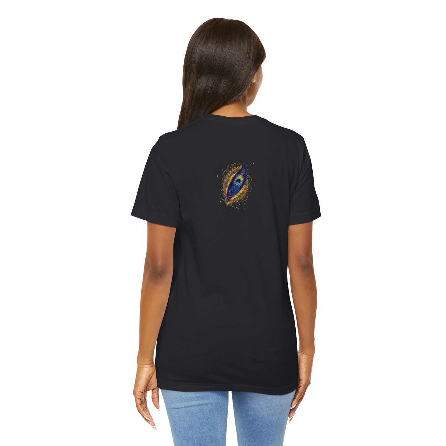 Wildly Authentic Shirt | Peacock Feather T-Shirt | Boho Colorful Tee | Let Your Colors Speak | Festival Shirt for Her