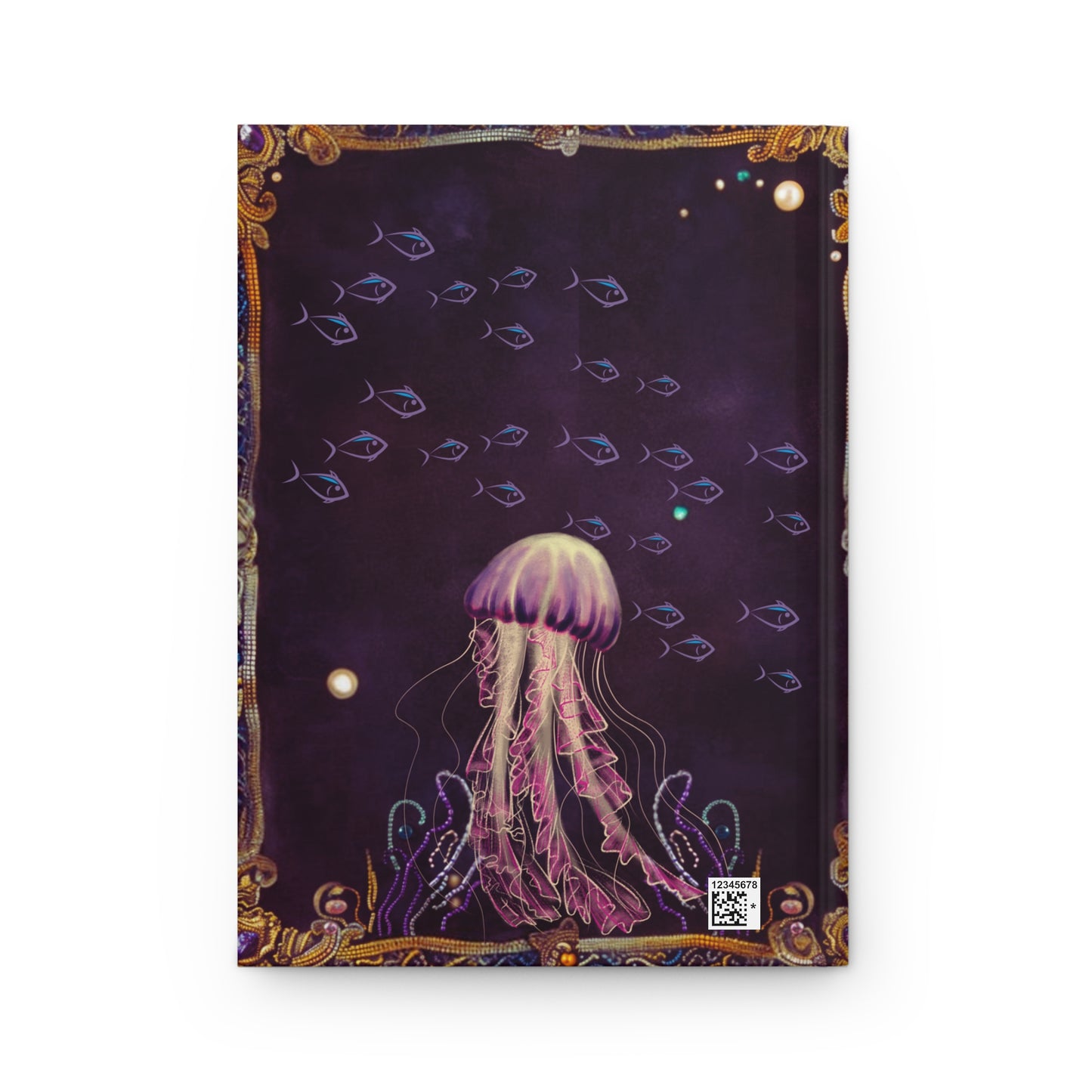Beaded Look Octopus Journal – Mystical Ocean-Inspired Notebook Gift