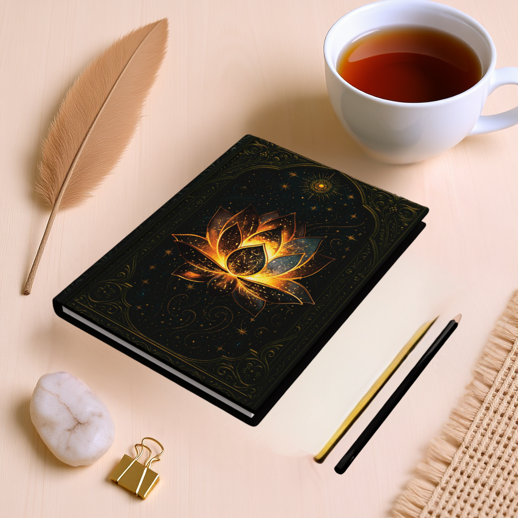 Celestial Lotus – Hardcover Journal