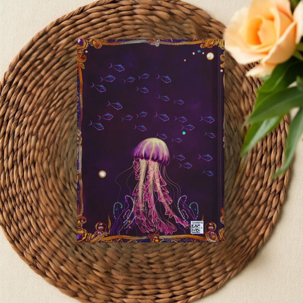Beaded Look Octopus Journal – Mystical Ocean-Inspired Notebook Gift