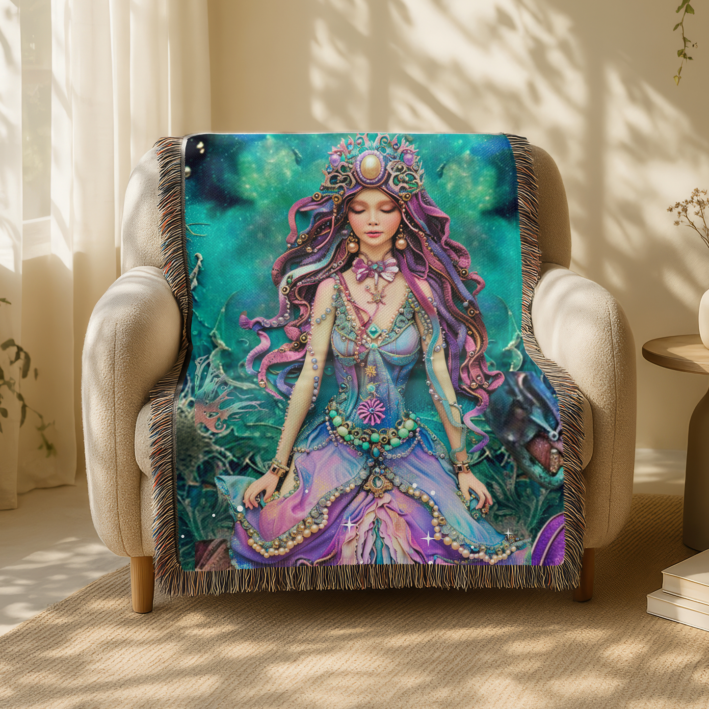 Beaded Look  Amphitrite, Queen of the Sea - Beaded Look