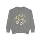 Garden-Inspired Unisex Sweatshirt - Cozy Botanical Design