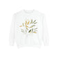 Garden-Inspired Unisex Sweatshirt - Cozy Botanical Design