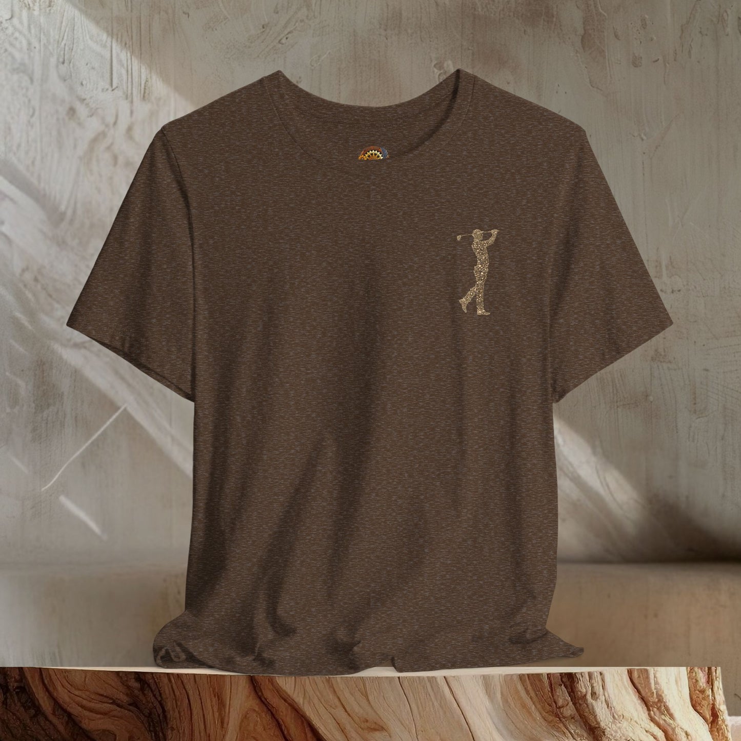 Golden Swing Golfer – T-Shirt