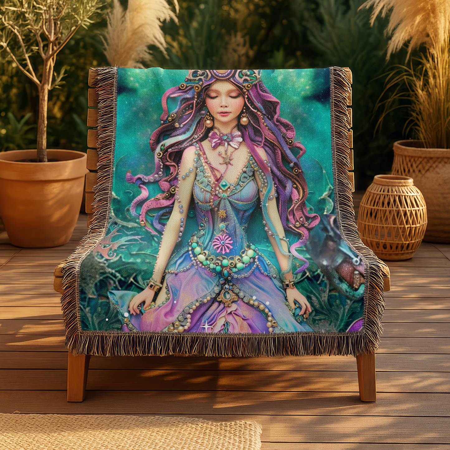 Beaded Look  Amphitrite, Queen of the Sea - Beaded Look