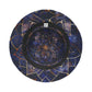 Celestial Bloom Bucket Hat – Cosmic Mandala in Indigo & Gold | Unisex All-Over Print Hat by Lace & Grit.