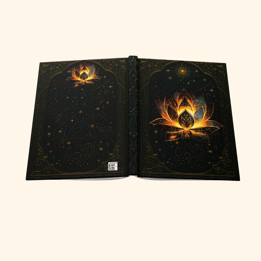Celestial Lotus – Hardcover Journal