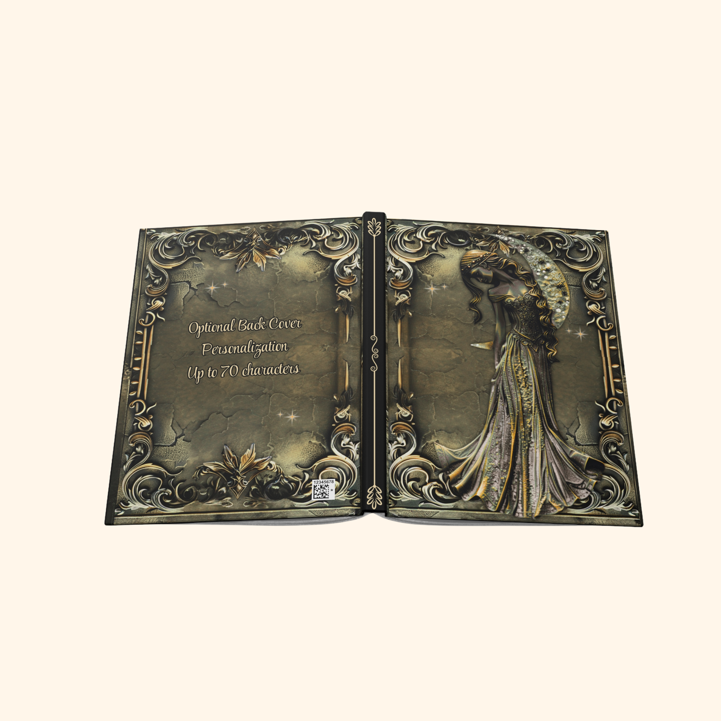 Enchanted Moon Goddess - Hardcover Journal