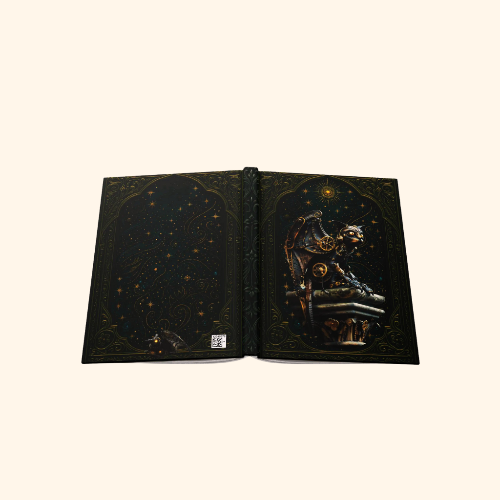 Steampunk Gargoyle – Hardcover Journal