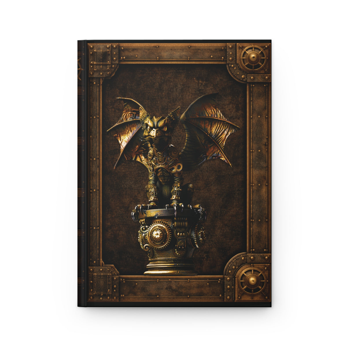 Steampunk Gargoyle – Dark Fantasy Hardcover Journal