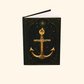 Anchor Wraparound Art, Personalized Back, Notebook, Diary, Writing Journal, Nautical Gift
