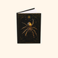 Steampunk Spider Journal – Mechanical Web Design with Vintage Clockwork Details – Hardcover Writing Notebook – Optional Personalization