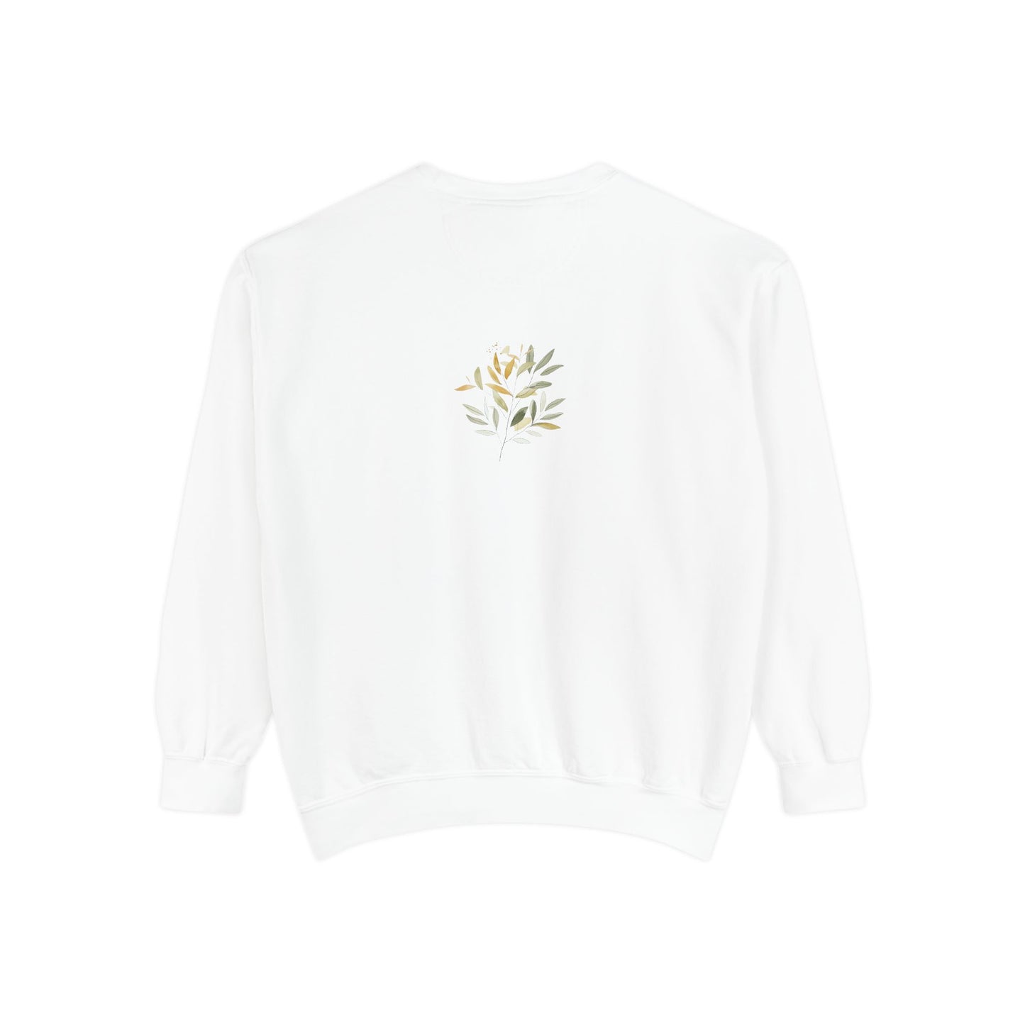 Garden-Inspired Unisex Sweatshirt - Cozy Botanical Design