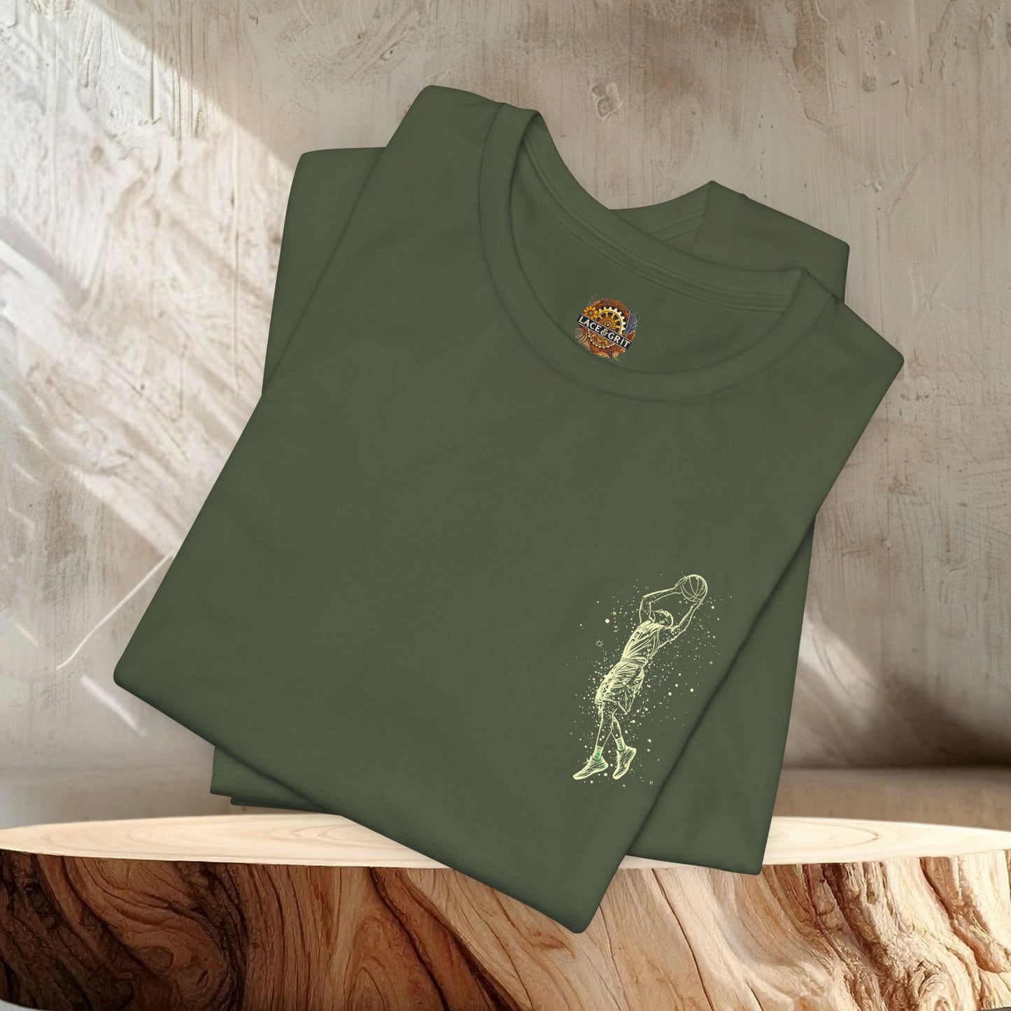 Rise & Release Basketball – T-Shirt