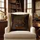 Astronomer Cabinet of Curiosities Pillow, Dark Academia Throw Pillow, Library Decor Cushion, Museum Style Home Accent