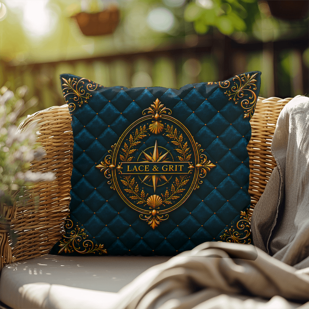 Osprey Outdoor Pillow | Coastal Patio Decor | Lace & Grit