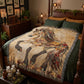 Beaded Look Horse Woven Blanket | Global Artisan Decor