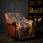 Beaded Look Elephant Woven Blanket | Global Artisan Decor
