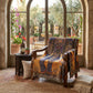 Beaded Look Elephant Woven Blanket | Global Artisan Decor