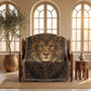 Beaded Look Lion Woven Blanket | Global Artisan Decor