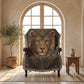 Beaded Look Lion Woven Blanket | Global Artisan Decor