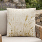 Outdoor Coastal Blue Heron Pillow – Reversible Premium Throw Cushion for Patio, Porch & Lake House