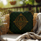 Cherry Blossom Outdoor Pillow | Botanical Patio Decor | Lace & Grit