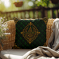 Cherry Blossom Outdoor Pillow | Botanical Patio Decor | Lace & Grit