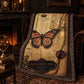 Preserved Butterfly Woven Throw Blanket | Cabinet of Curiosities Decor | Cotton Tapestry | Natural History Gift