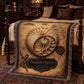 Chambered Nautilus Woven Throw Blanket | Cabinet of Curiosities Decor | Cotton Tapestry | Natural History Gift